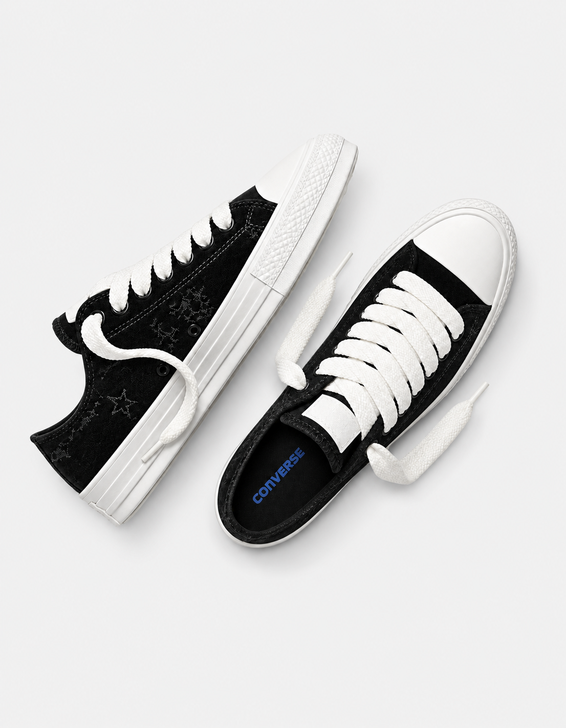 Converse Chuck Taylor All Star Throwback Low Waxed Denim Black