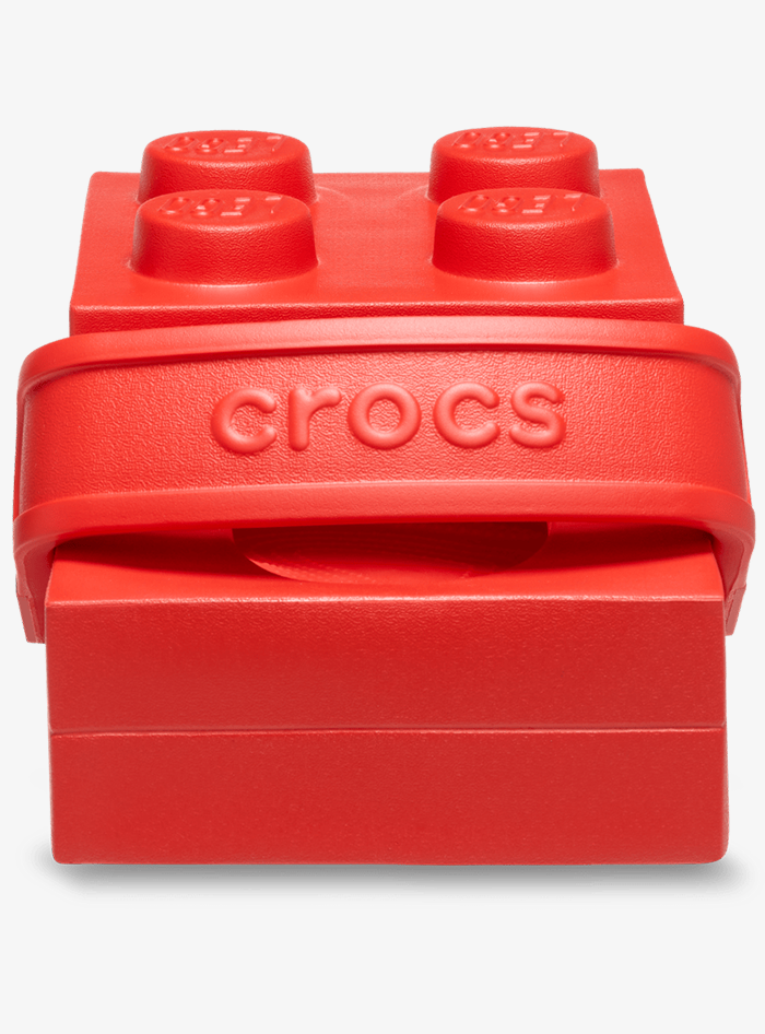 Crocs Brick Clog LEGO Red