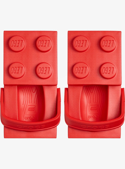 Crocs Brick Clog LEGO Red