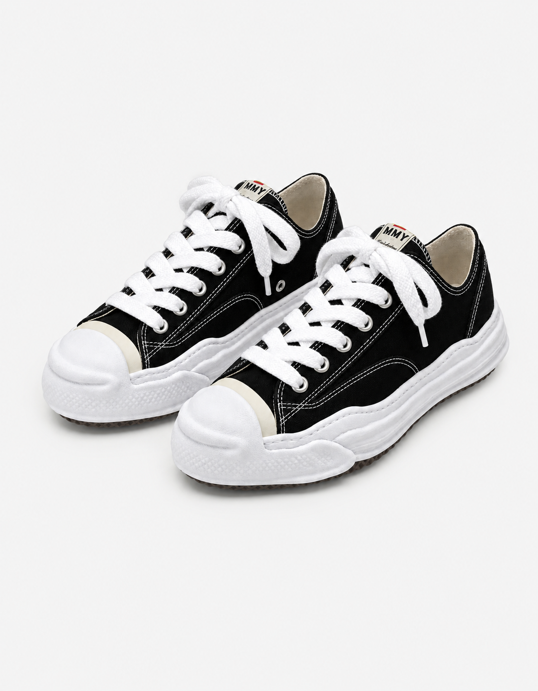Maison Mihara Yasuhiro Hank OG Sole Canvas Low Black