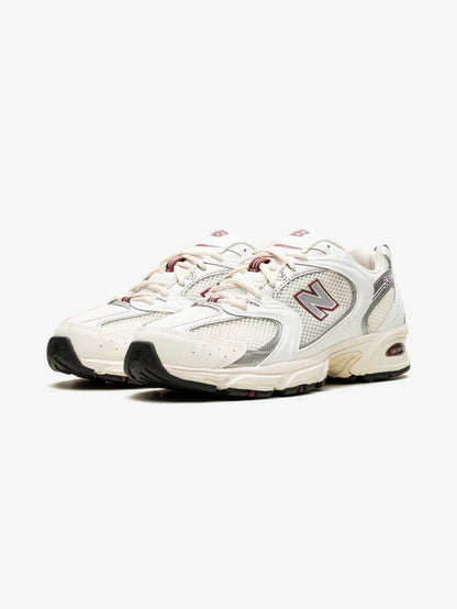 New Balance 530 Sea Salt Mercury Red