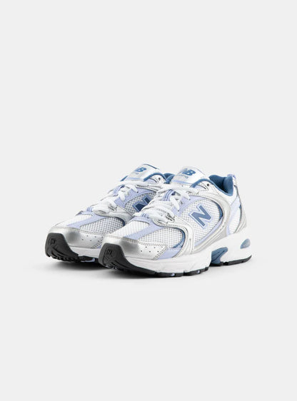 New Balance 530 Silver Metallic Heron Blue