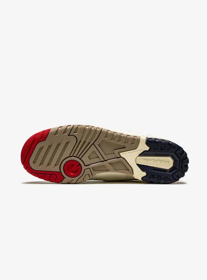 New Balance 550 Aimé Leon Dore White Navy Red
