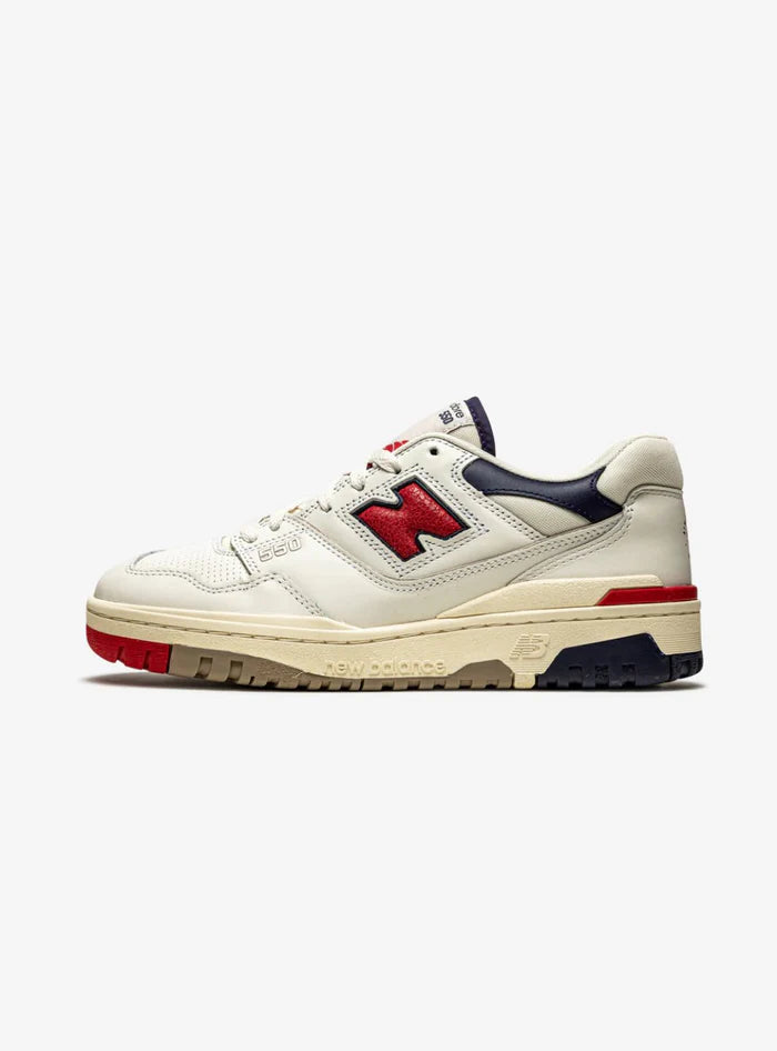 New Balance 550 Aimé Leon Dore White Navy Red