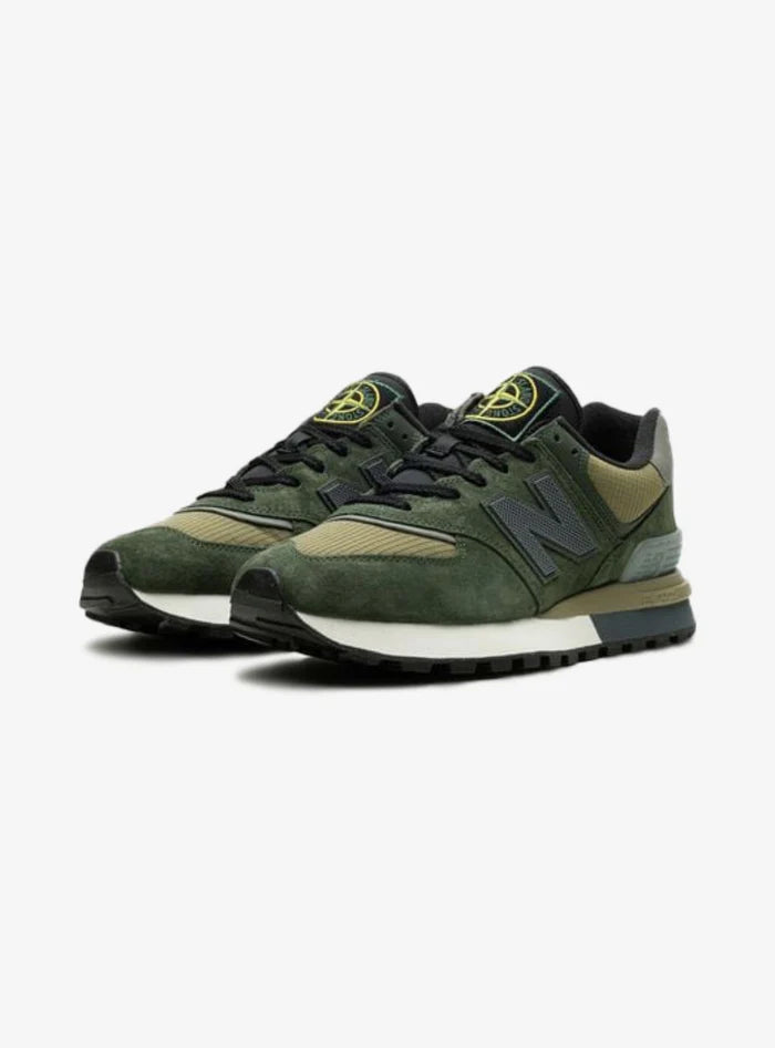 New Balance 574 Legacy Stone Island Dark Green