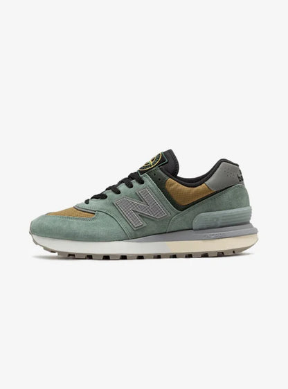 New Balance 574 Legacy Stone Island Light Green