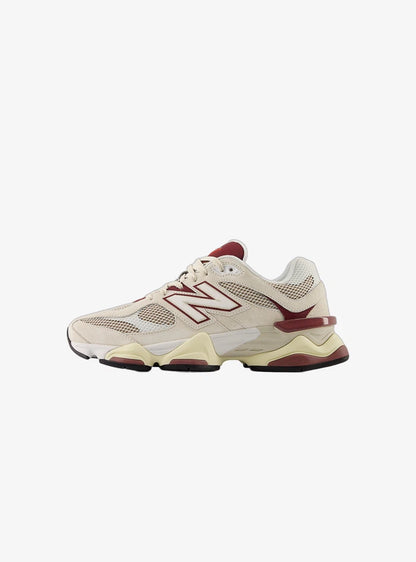 New Balance 9060 Linen Burgundy