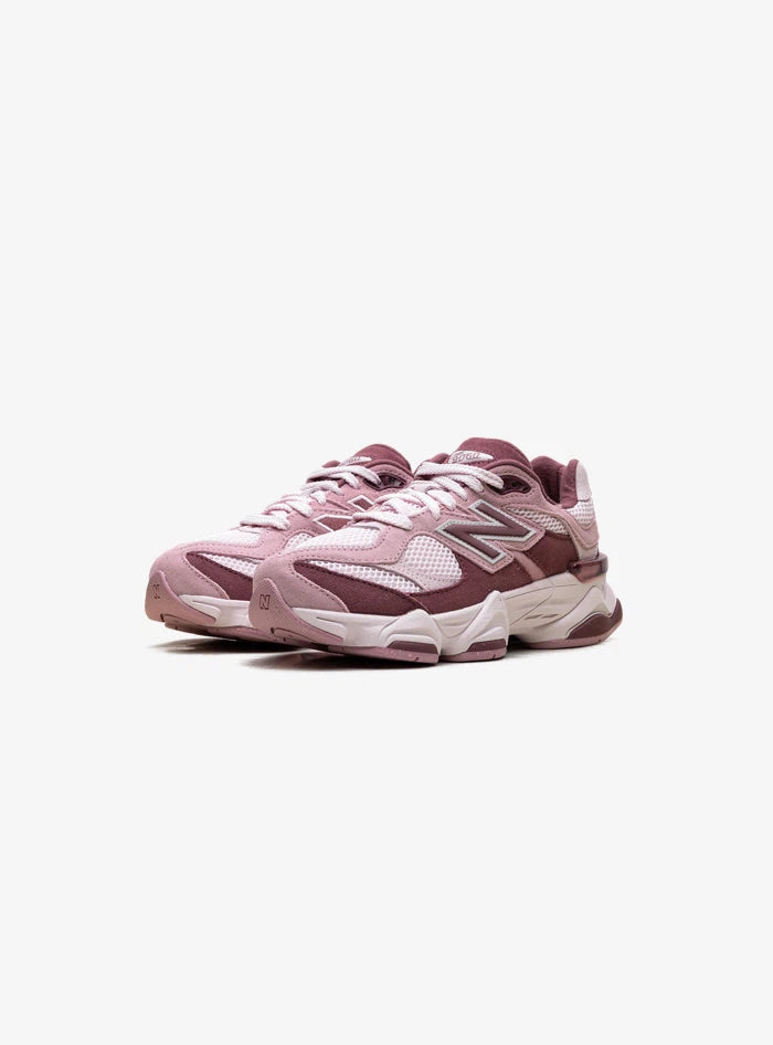 New Balance 9060 Pink Granite Washed Burgundy