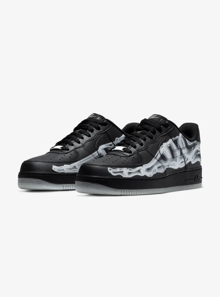 Nike Air Force 1 Low Black Skeleton Halloween (2019)