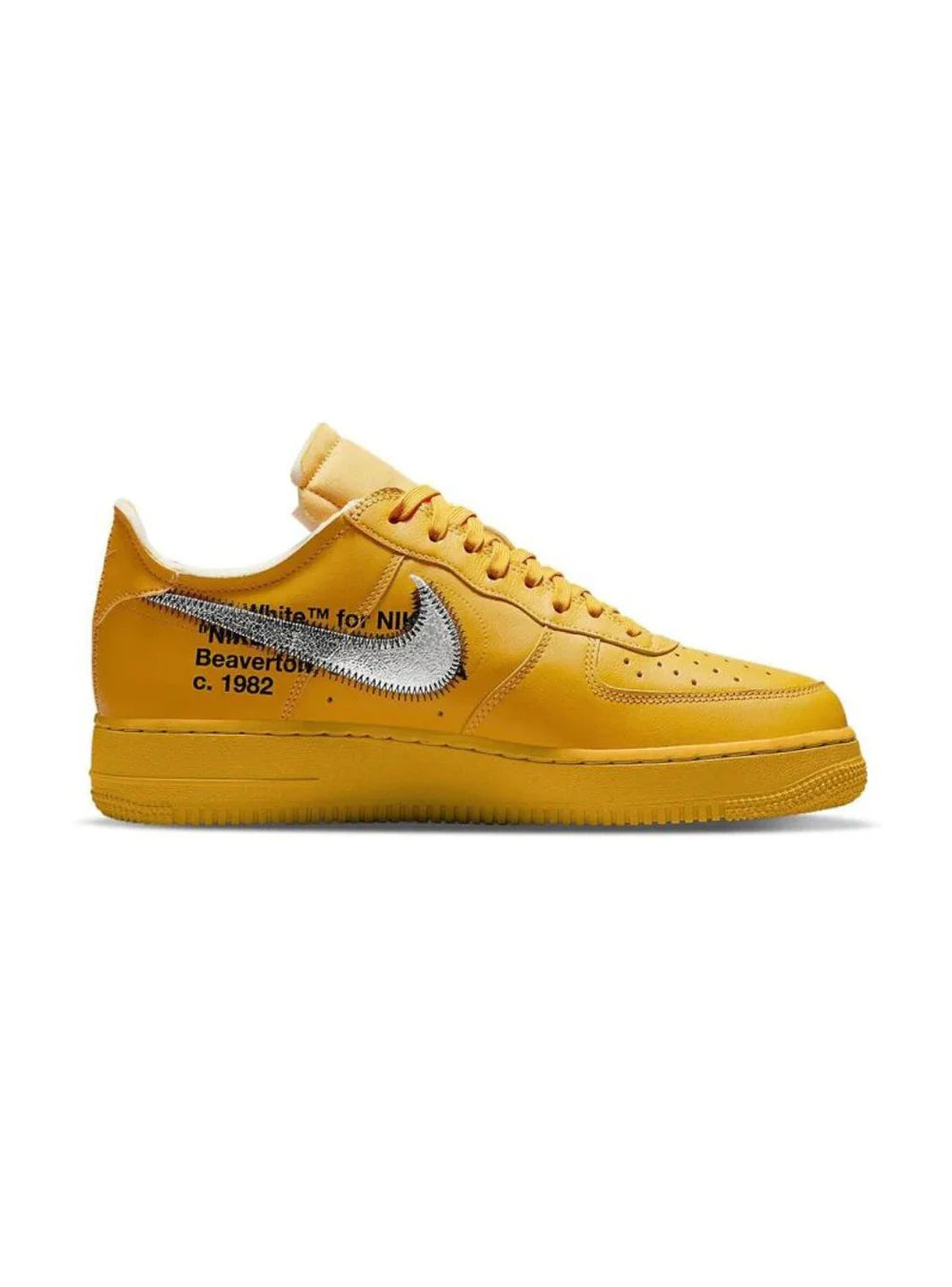 Nike Air Force 1 Low Off-White ICA University Gold