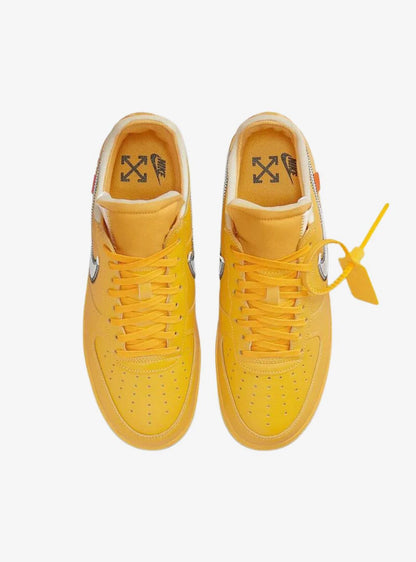 Nike Air Force 1 Low Off-White ICA University Gold