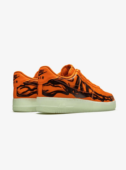 Nike Air Force 1 Low Orange Skeleton Halloween (2020)