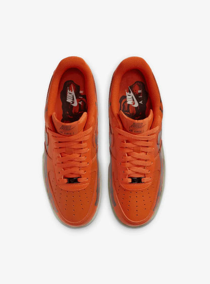 Nike Air Force 1 Low Orange Skeleton Halloween (2020)