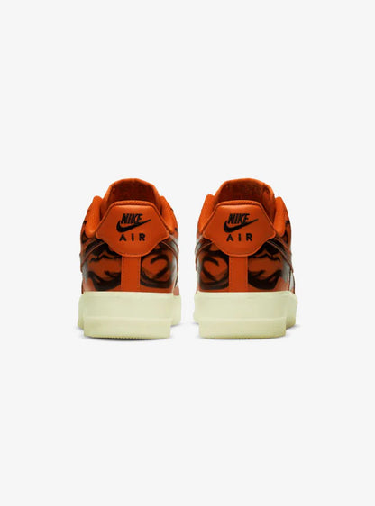 Nike Air Force 1 Low Orange Skeleton Halloween (2020)