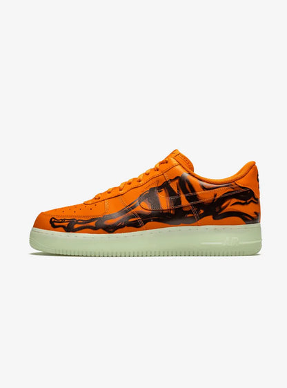 Nike Air Force 1 Low Orange Skeleton Halloween (2020)