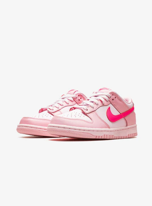 Nike Dunk Low Triple Pink (GS) (Barbie)