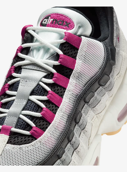 Nike SB Air Max 95 Summit White and Cactus Flower