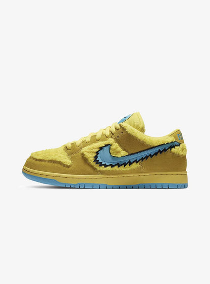 Nike SB Dunk Low Grateful Dead Bears Opti Yellow