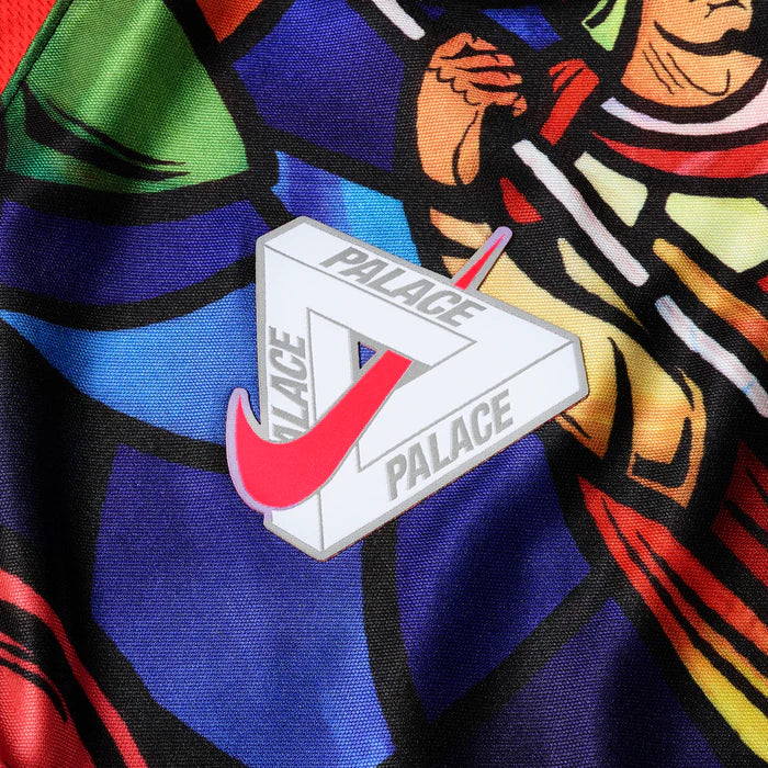 Palace X Nike England Dri Fit Football Jersey Bright Crimson