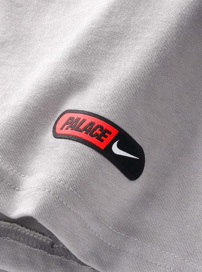 Palace X Nike England T Shirt Pewter Grey
