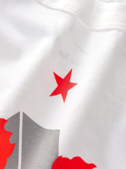 Palace X Nike England T Shirt White
