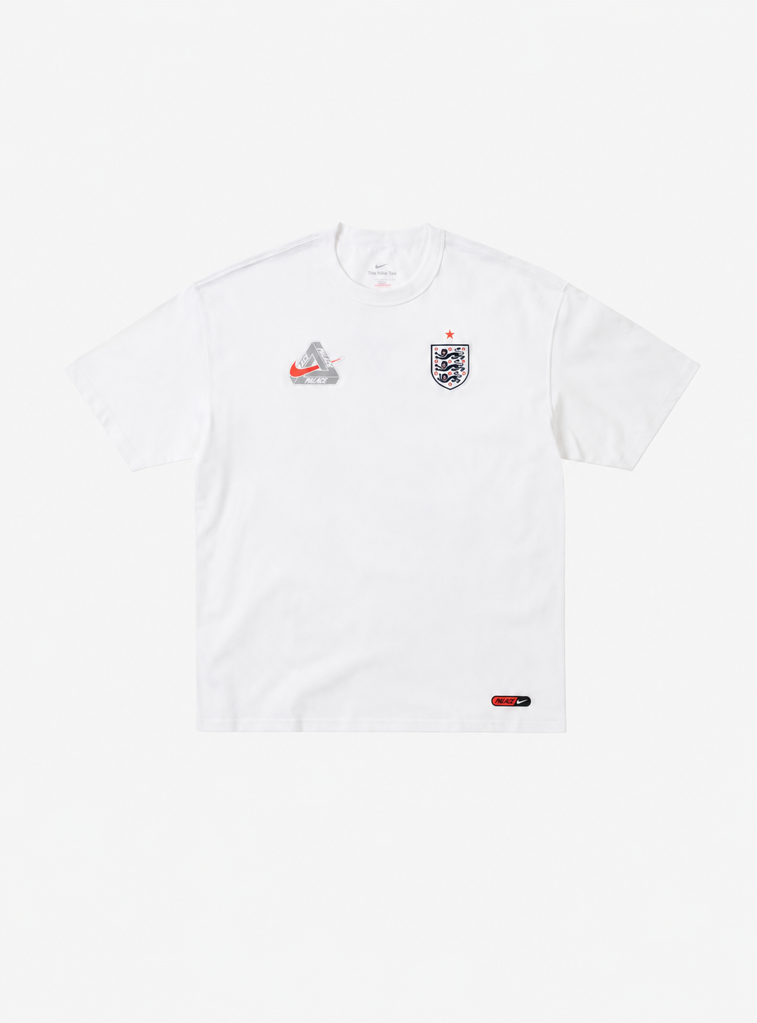 Palace X Nike England T Shirt White