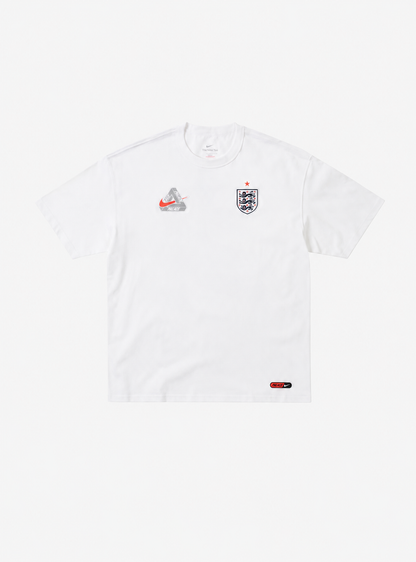 Palace X Nike England T Shirt White