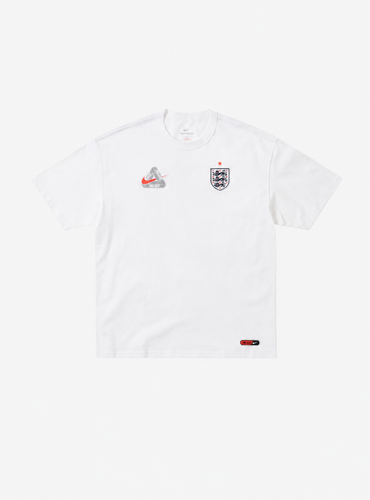 Palace X Nike England T Shirt White