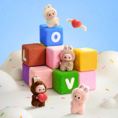 Pop Mart Labubu The Monsters Pin for Love Series Vinyl Plush Pendant (A-M)