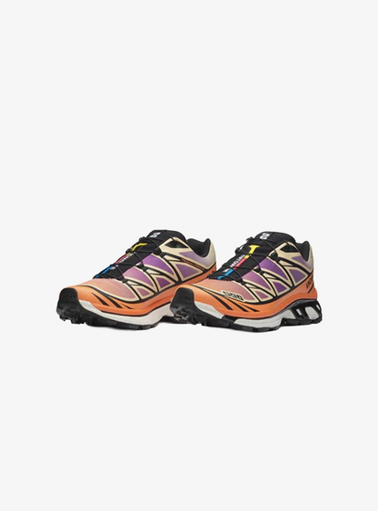 Salomon XT-6 Black Almond Dragon Fire
