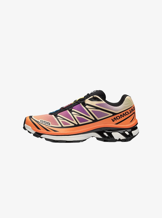 Salomon XT-6 Black Almond Dragon Fire