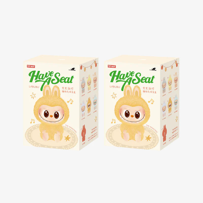 Pop Mart Labubu The Monsters Have a Seat Vinyl Plush Blind Box
