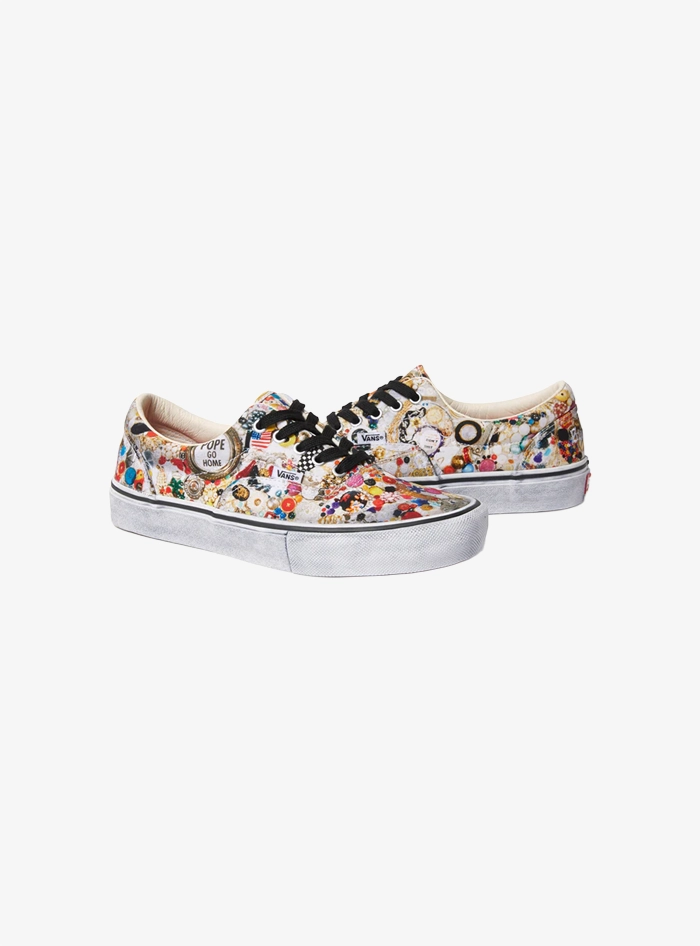 Vans Era Supreme x Mike Kelley White