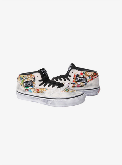 Vans Half Cab Supreme x Mike Kelley White