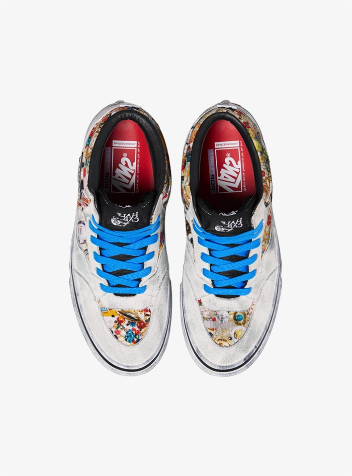 Vans Half Cab Supreme x Mike Kelley White