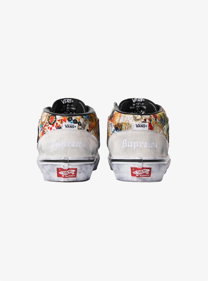 Vans Half Cab Supreme x Mike Kelley White