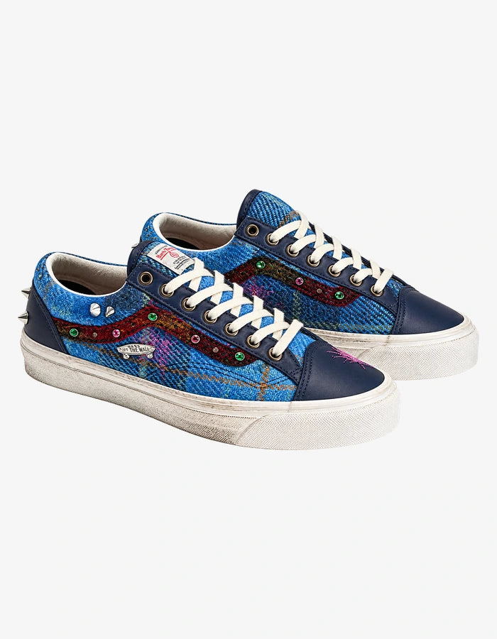Vans Old Skool 36 Harris Tweed Blue Multi