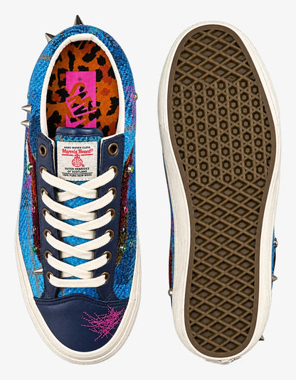 Vans Old Skool 36 Harris Tweed Blue Multi