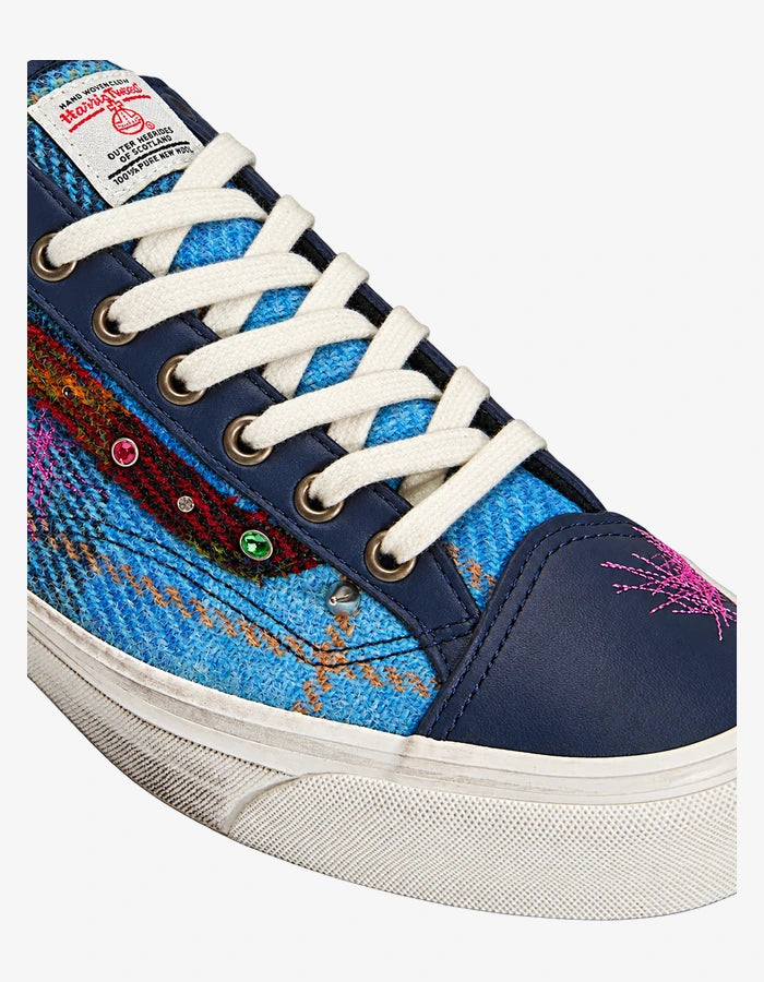Vans Old Skool 36 Harris Tweed Blue Multi