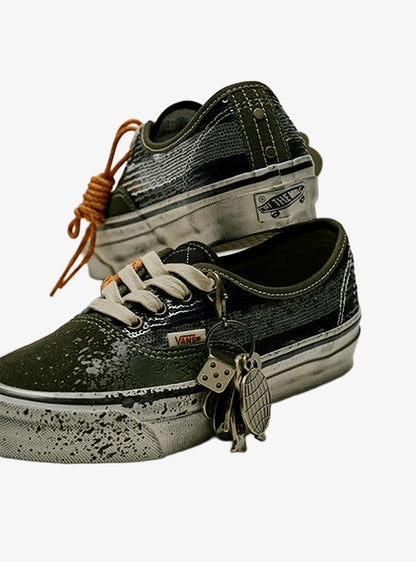 Vans Premium Authentic La Habana Green Blue