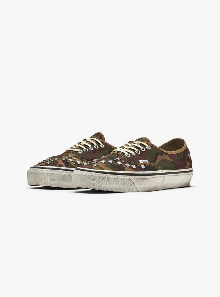 Vans Premium Authentic Woodland Camo Green