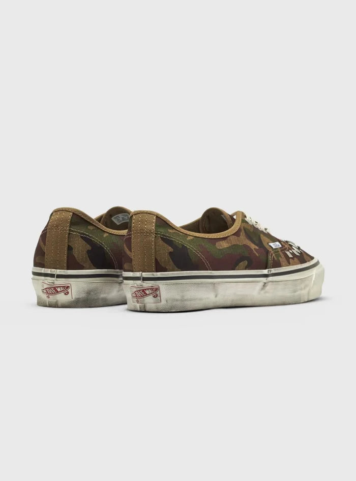 Vans Premium Authentic Woodland Camo Green
