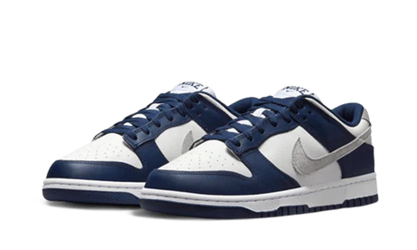 Nike Dunk Low Summit White Midnight Navy