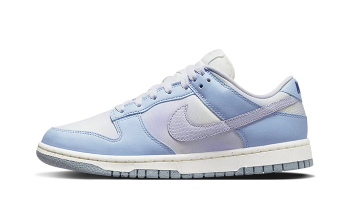 DUNK LOW WHITE BLUE AIRBRUSH